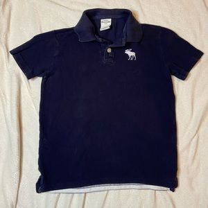 Boy’s Abercrombie Kids - Navy Blue Polo - Size XS/8